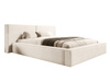 Polsterbett mit Bettkasten HEVEN 140x200 Creme 