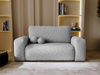 Schlafsofa 190 cm breit modern TEDIS Grau