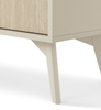 Nachtisch mit Schublade Skandinavisch design MARIA Beige