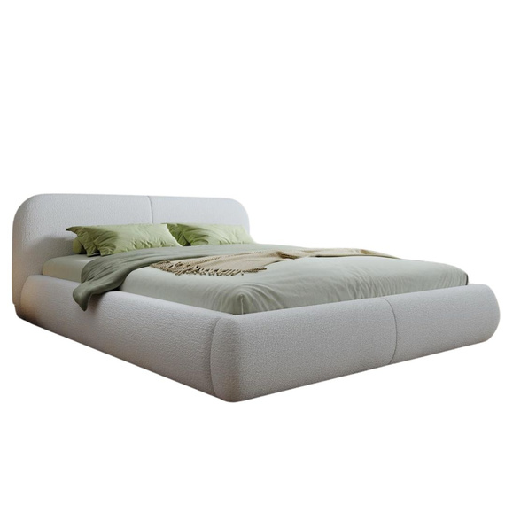 Schlafzimmer Doppelbett Design 180x200 Grau
