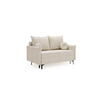Schlafsofa klein 145 cm breite LEO Blau