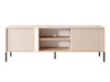 TV-Schrank Beige mit LED-Beleuchtung NINA