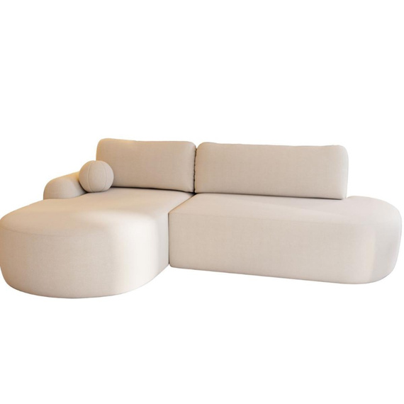 Designer Ecksofa Creme