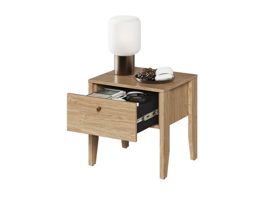 Nachtisch mit Schublade und 2 USB-Anschlüsse MAKS