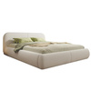 Design Polsterbett Premium 120x200 Hellbeige