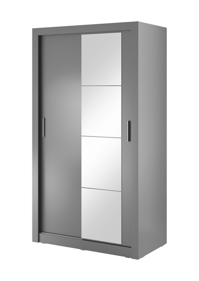 Schwebetürenschrank mit Spiegel ARTI 06 Grau
