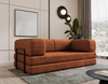 Modulares Sofa Design Cord Schlafsofa Orange LAMILO