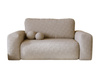 Schlafsofa 190 cm breit modern TEDIS Grau
