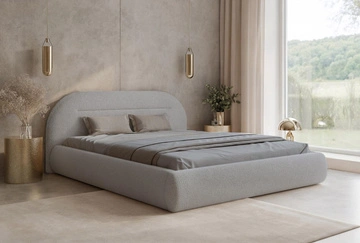 Lattenrost mit Holzrahmen \ 180 \ Grau