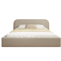 Polsterbett bequemes Schlafen 120x200 Beige