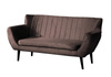Sofa mit hohen Beinen TULIO Breite: 160 Braun