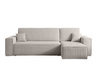 Ecksofa mit universelle Ottomane und Schlaffunktion KARL Beige