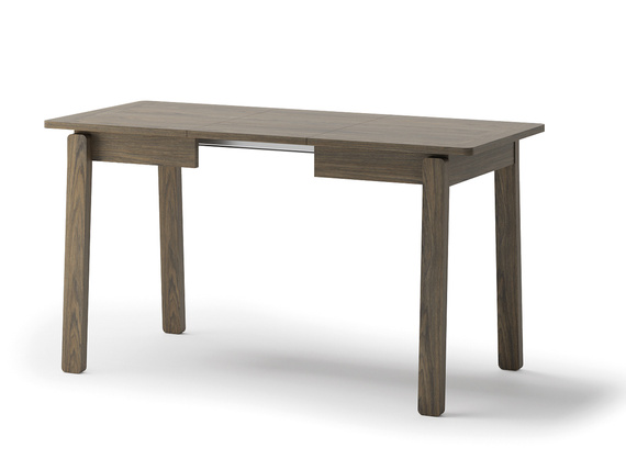 Esstisch Japandi ausziehbar PAPHO Eiche dunkel