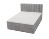 Modern Wolkenbett mit topper 160x200 creme MATHIAS