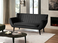 2 Sitzer Sofa für das Wartezimmer TULIO GRAPHIT
