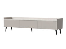 TV-Schrank mit Rillenfronten MODE Kaschmir