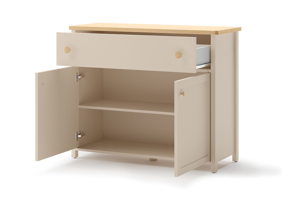 Kommode mit Schublade Beige STARS