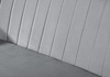 Modern Sofa mit hohen Beinen TULIO GRAU