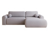 Design Ecksofa in modernem stil grau rechts AURA