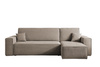Ecksofa mit universelle Ottomane und Schlaffunktion KARL Beige