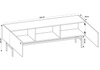 TV-Schrank Schwarz DAVS