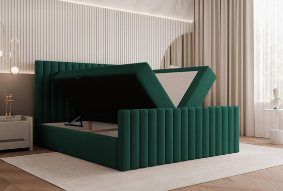Boxspringbett modern Kupfer 140x200 MIAMI II