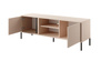 TV-Schrank Beige mit LED-Beleuchtung NINA