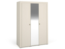 Garderobe mit 3 Türen und Spiegel TRENDS Kaschmir