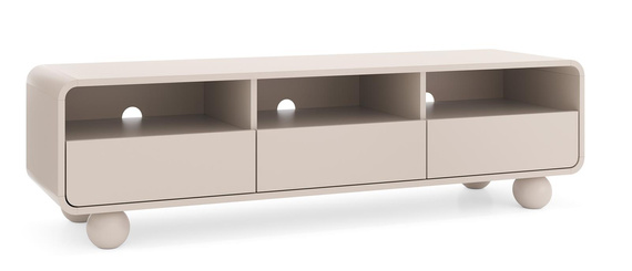 TV-Schrank Japandi design 160 cm breit Beige ALDOS