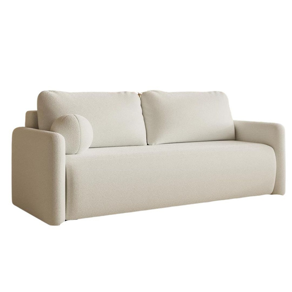 Modern Creme Sofa mit Bettkasten BASIC