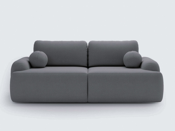 Schlafsofa modernes Design Graphit OLIO