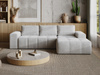 Elegantes Sofa für Wohnzimmer Grau SENZA