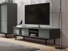 TV-Schrank mit MetallFüße Salbei/Anthrazit MALTS