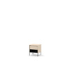 Nachttisch mit LED-Beleuchtung FLORE Beige