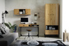 Kleiderschrank mit schubladen schmal MIO Eiche artisan