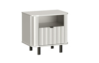 Nachttisch mit Schublade Elegant design weiß STYLS
