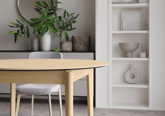 Esstisch Ausziehbar Rund Eiche hell