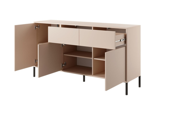 Sideboard mit 2 Schubladen NINA Beige