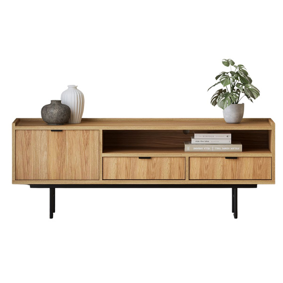 TV Lowboard Skandinavische Eiche Hikora COLGO 