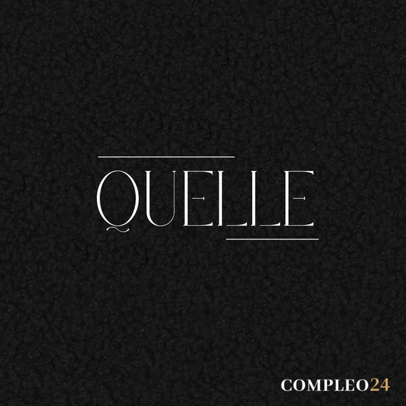 Schwarz Boucle Designerbett mit Holzrahmen 180x200 BIZU