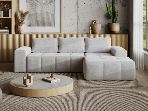 Elegantes Sofa für Wohnzimmer Grau 