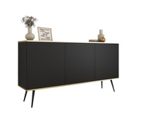 Kommode für Wohnzimmer POLO Schwarz