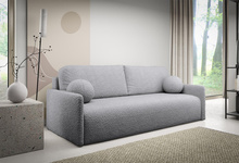 Modern schlafsofa mit Bettkasten STYLO Grau