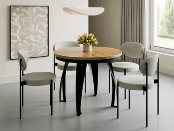 100 \ Eiche craft + schwarz