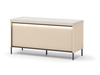 Garderoben-Set mit komfortabel Sitzbank Beige FLORE
