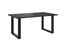 Esstisch BLAKE Schwarz/Schwarzer Glanz