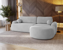 Premium Ecksofa L-Form OLIO Grau