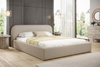 Polsterbett bequemes Schlafen 160x200 Beige