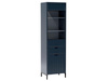 Standvitrine mit Schublade VIIVAS Blau
