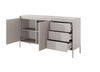 Kommode mit Lamellen JULO Beige